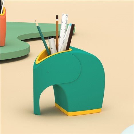 Elephant Desktop Storage Desk Organizer